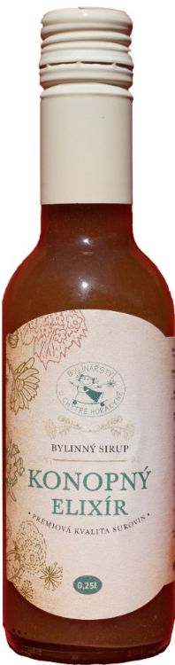 Kép Szirup "Kender Elixír" - 250 ml - Bylinářství U Chytré horákyně