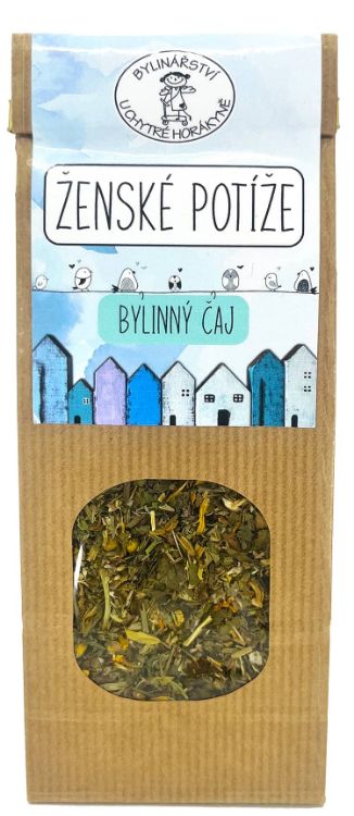 Kép Tea női problémákra (menstruáció, hormonok) - 50 g - Bylinářství U Chytré horákyně