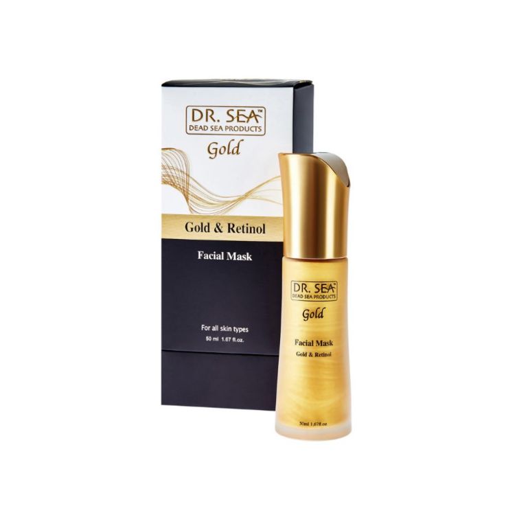 Kép Arany és retinol arcmaszk - 50ml - Dr. Sea