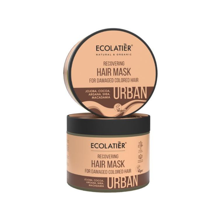 Kép Regeneráló maszk sérült és festett hajra - 380 ml - Ecolatier