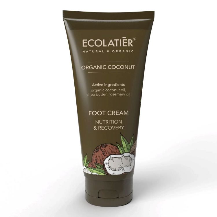 Kép EcoLatier Bio kókuszos regeneráló lábkrém - 100 ml -Ecolatier