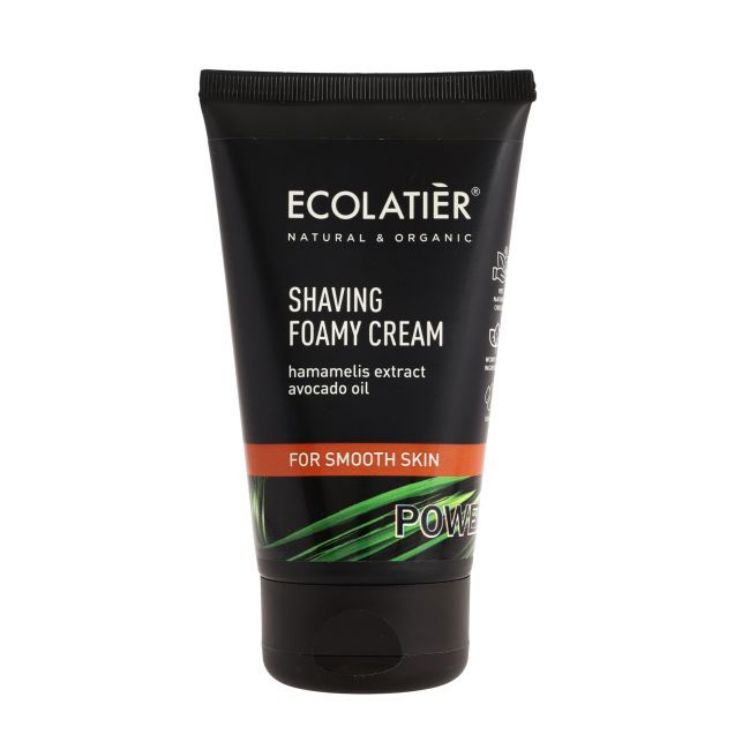 Kép Habzó borotvakrém a sima bőrért - 150 ml - Ecolatier