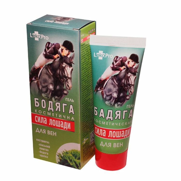 Kép LÓERŐ Badiaga gél hegekre, vérömlenyekre, duzzanatokra - 75 ml - LekoPro