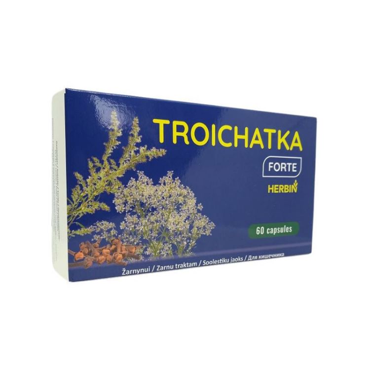 Kép HealthNA Trojchatka Forte - 60 kapszula - Herbin