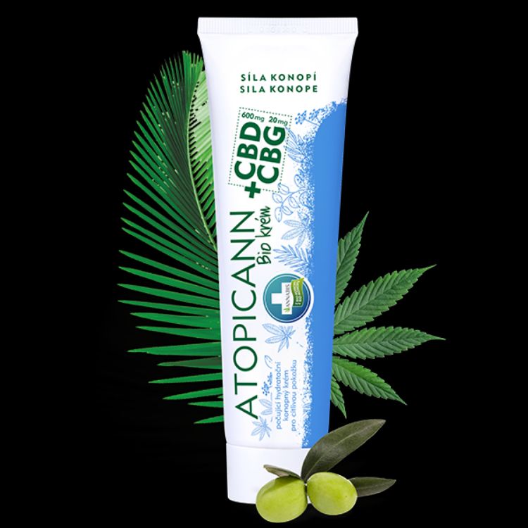 Kép ATOPICANN CBD + CBG BIO kenderkrém atópiás ekcémára és pikkelysömörre - 100 ml - Annabis