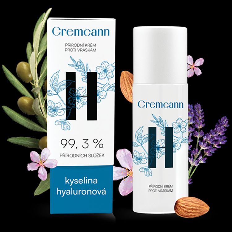 Kép CREMCANN ránctalanító arckrém hialuronsavval - 50 ml - Annabis