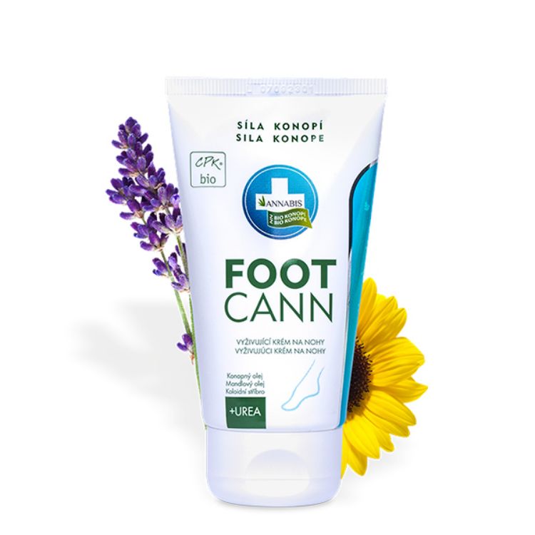 Kép FOOTCANN BIO lábkrém karbamiddal - 75 ml - Annabis