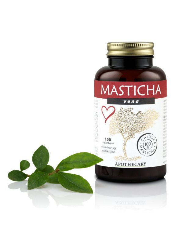Kép Masticha Terapia Masticha Vena magas vérnyomás- és koleszterinproblémák esetén – 100db tabletta