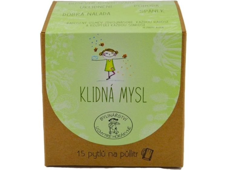 Kép Növényes a bölcs erdésznőnél Adagolt gyógytea "Békés elme"- 45g (15x3g) - Bylinářství U Chytré horákyně