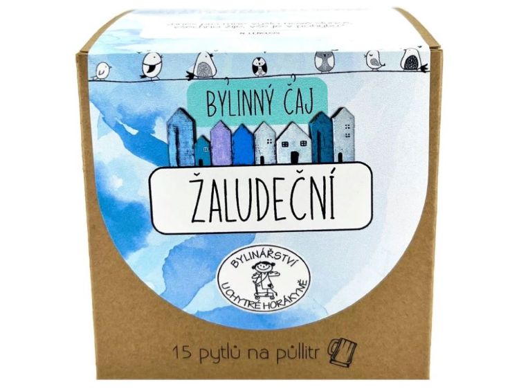 Kép Növényes a bölcs erdésznőnél Adagolt gyógytea "Gyomor" - 45g (15x3g)- Bylinářství U Chytré horákyně