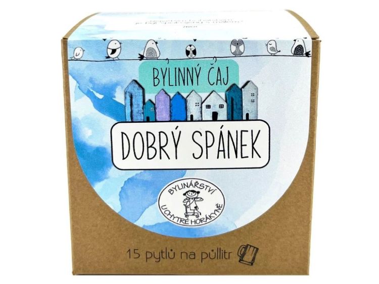 Kép Növényes a bölcs erdésznőnél Adagolt gyógytea Jó alvás - 45g (15x3g)- Bylinářství U Chytré horákyně