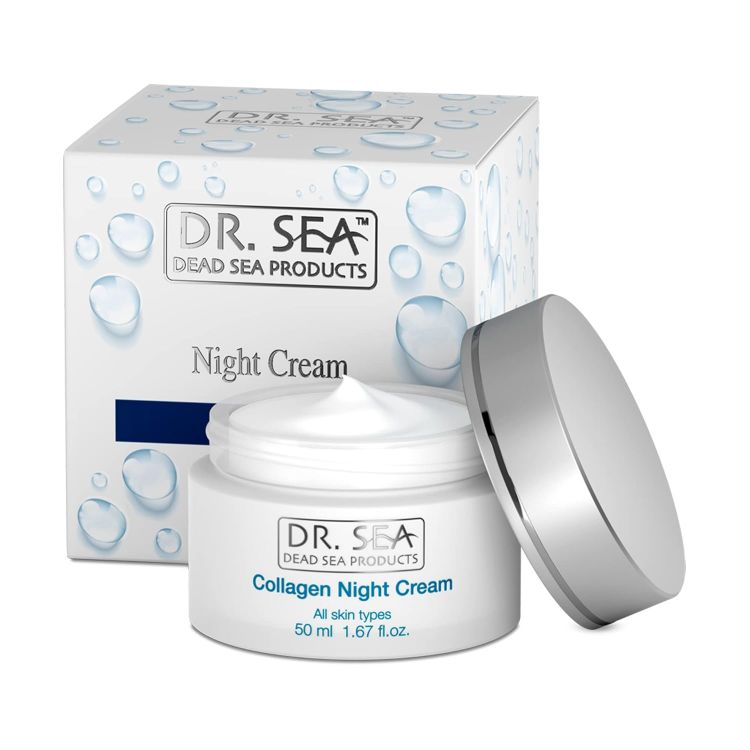 Kép Éjszakai bőrápoló krém kollagénnel - 50 ml - Dr. Sea