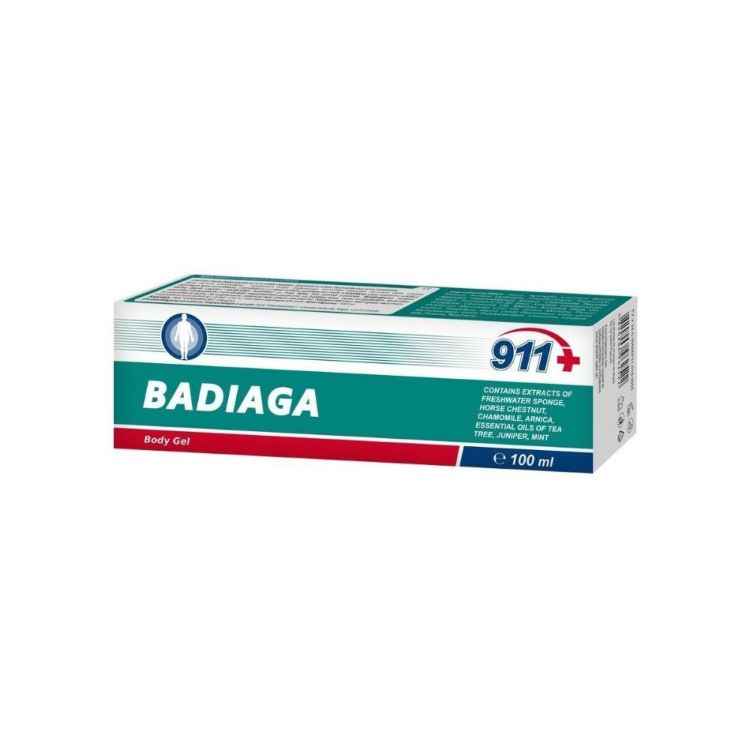 Kép Badiaga gél véraláfutásokra és zúzódásokra - 100 ml - Twinstec 911+