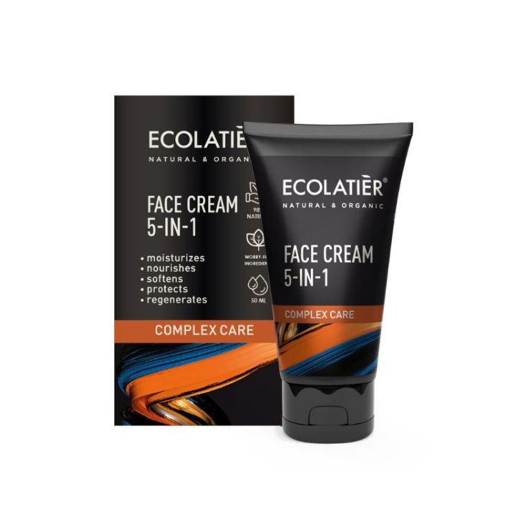Kép 5 az 1-ben komplex ápoló arckrém - 50 ml - Ecolatier