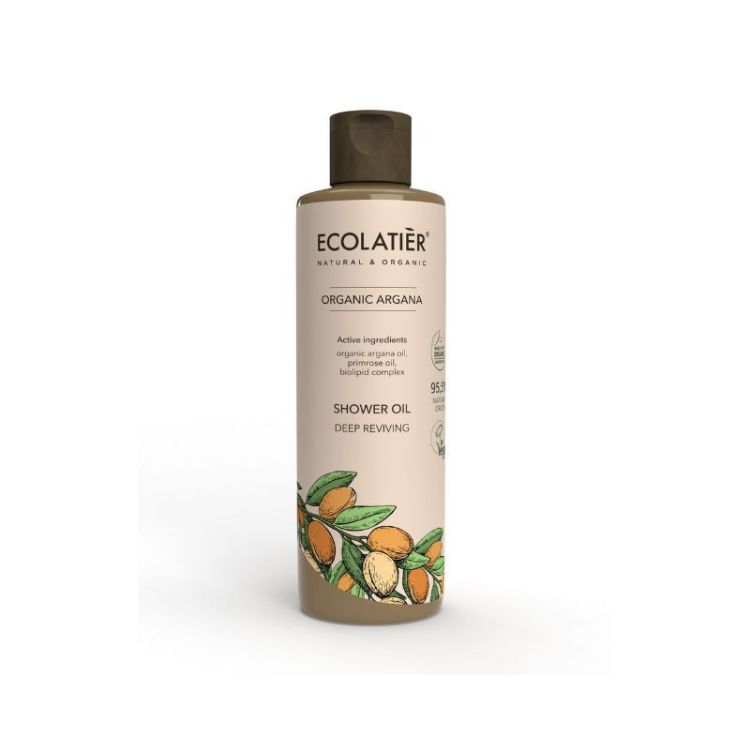 Kép Tusolóolaj Deep Reviving Organic Argana- 250 ml - Ecolatier