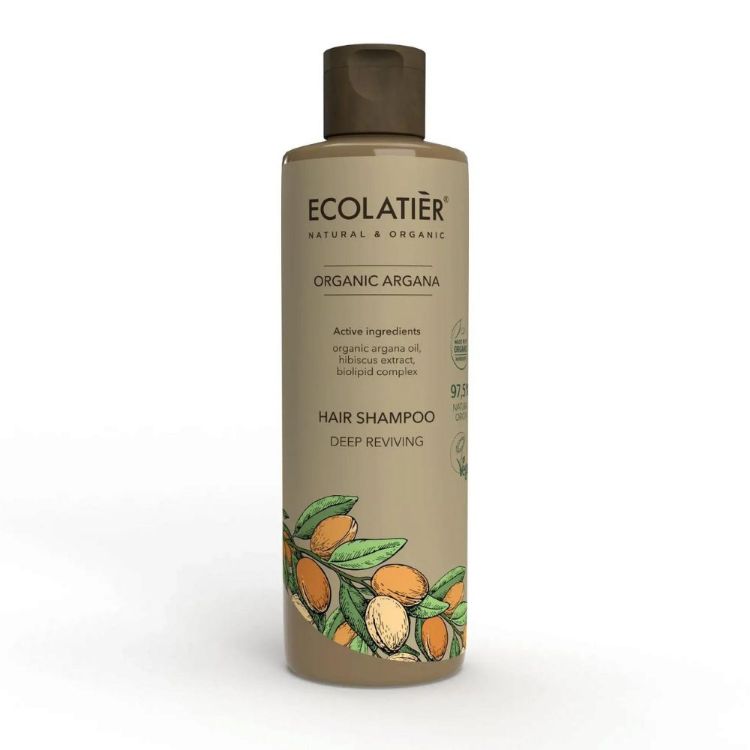 Kép Mélytápláló hajsampon Organic Argana- 250 ml - Ecolatier