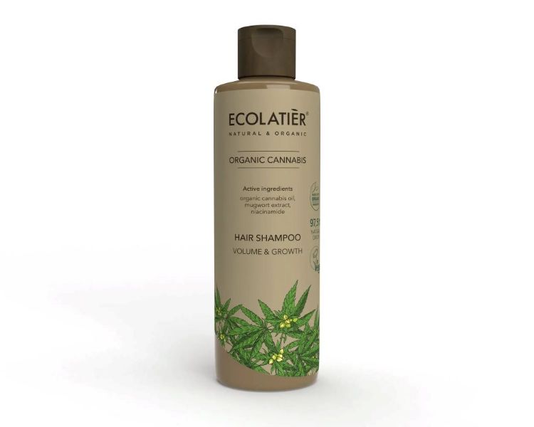 Kép Hajsampon a volumenért és a hajnövekedésért Bio Cannabis - 250 ml - Ecolatier