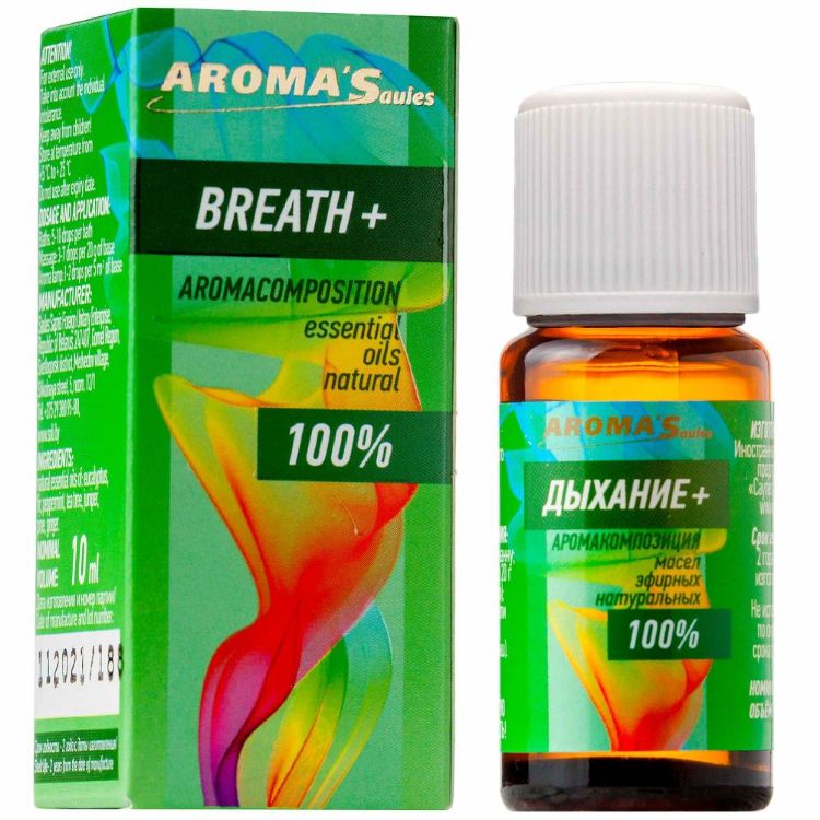 Kép Aroma´Saules Illóolajkeverék Légzés - 10 ml - Aroma'Saules