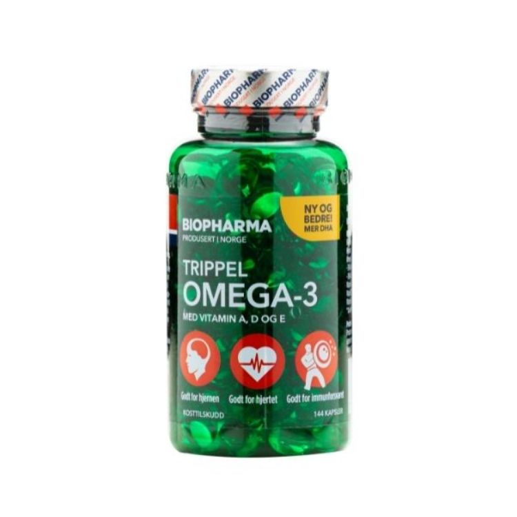 Kép Trippel Omega 3 - Biopharma - 144 kapszula