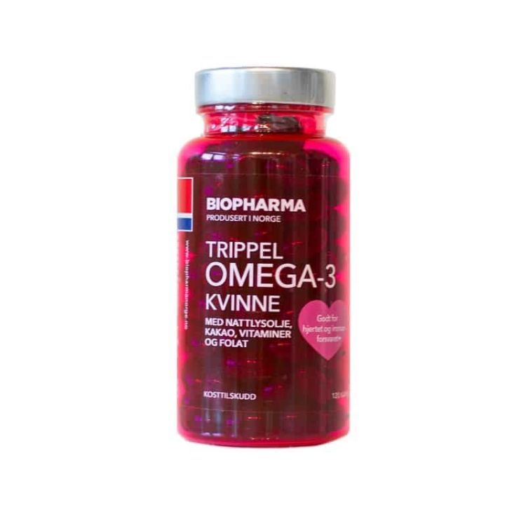 Kép Trippel OMEGA 3 Quinne Kakaó - Biopharma - 120 kapszula