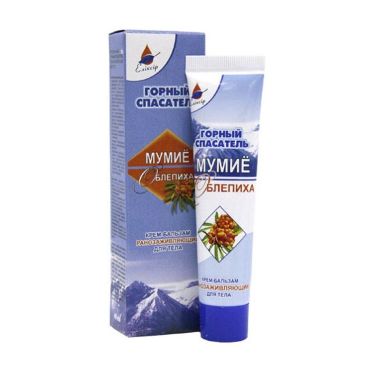 Kép Krém-testbalzsam Mumio-val - Mountain Rescuer- 40 ml- Elixir