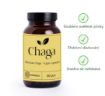 Kép Szibériai Chaga - 60 vegán kapszula (300 mg/kapszula) - Herbatica
