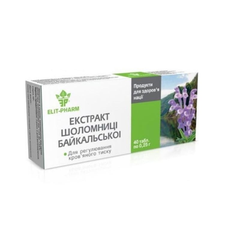 Kép Bajkáli csucsóka kivonat - 80 tabletta - Elit Pharm