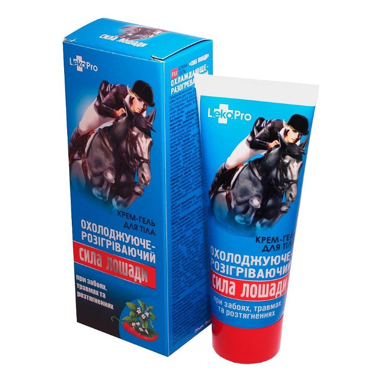 Kép Lóerő krém/gél gyulladásra, rándulásra, izmokra - 75 ml - LekoPro