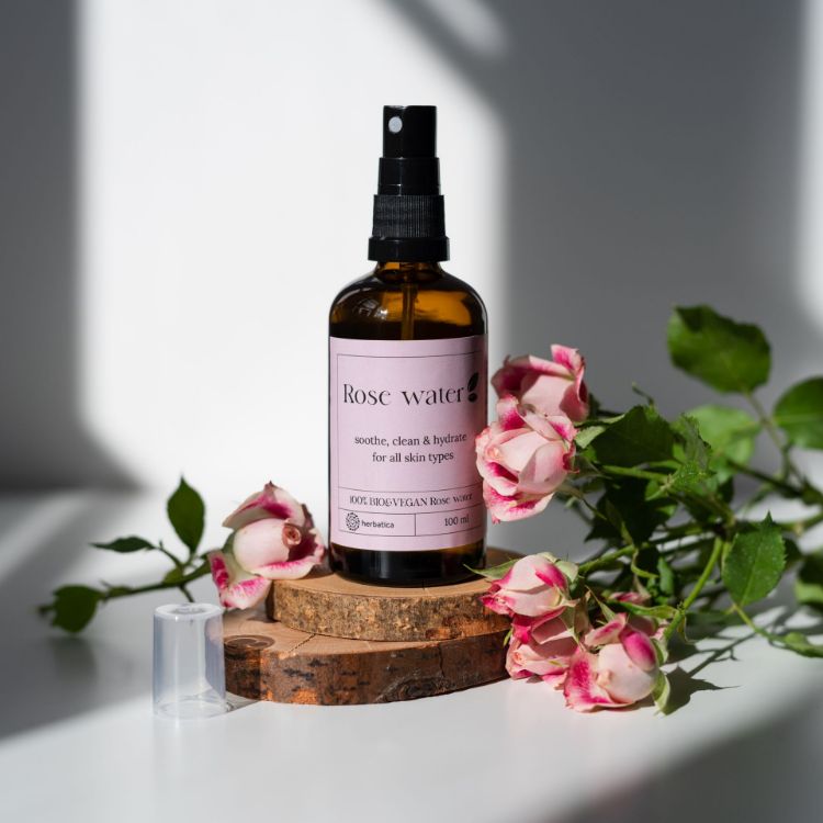 Kép Rózsavíz 100% BIO természetes – Herbatica Mennyiség (Objem): 50 ml