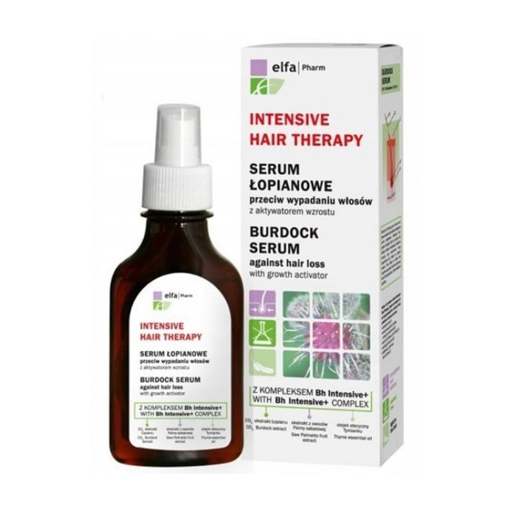 Kép Hajhullás elleni szérum Intensive Hair Therapy Burdock -100 ml - Elfa Pharm