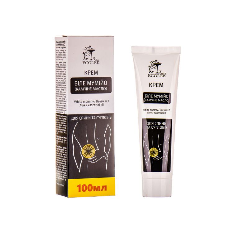 Kép FEHÉR MUMIO hát- és ízületi krém - 100 ml - Ecolek