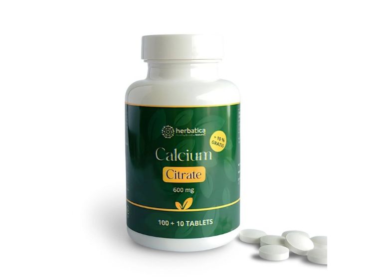 Kép Kalcium-citrát 600 mg – 110 tabletta – Herbatica