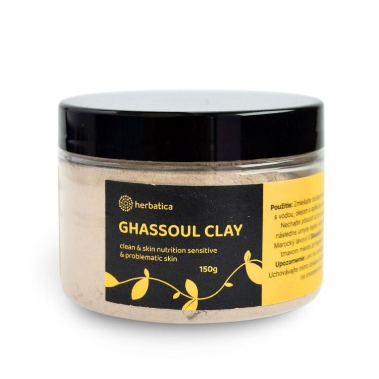 Kép Marokkói Ghassoul agyag 100% BIO természetes- 150ml/g- Herbatica