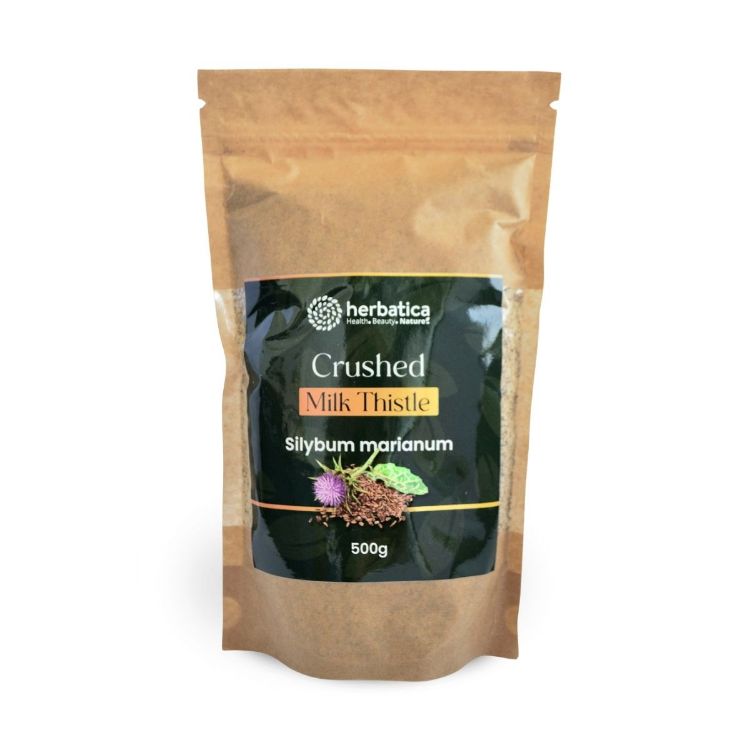 Kép 100% finomra zúzott máriatövis - 500g - Herbatica Csomagolás: 500 g
