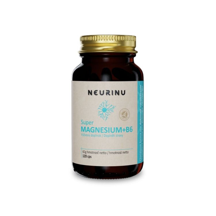 Kép NEURINU Super MAGNESIUM+B6 – 120 kapszula