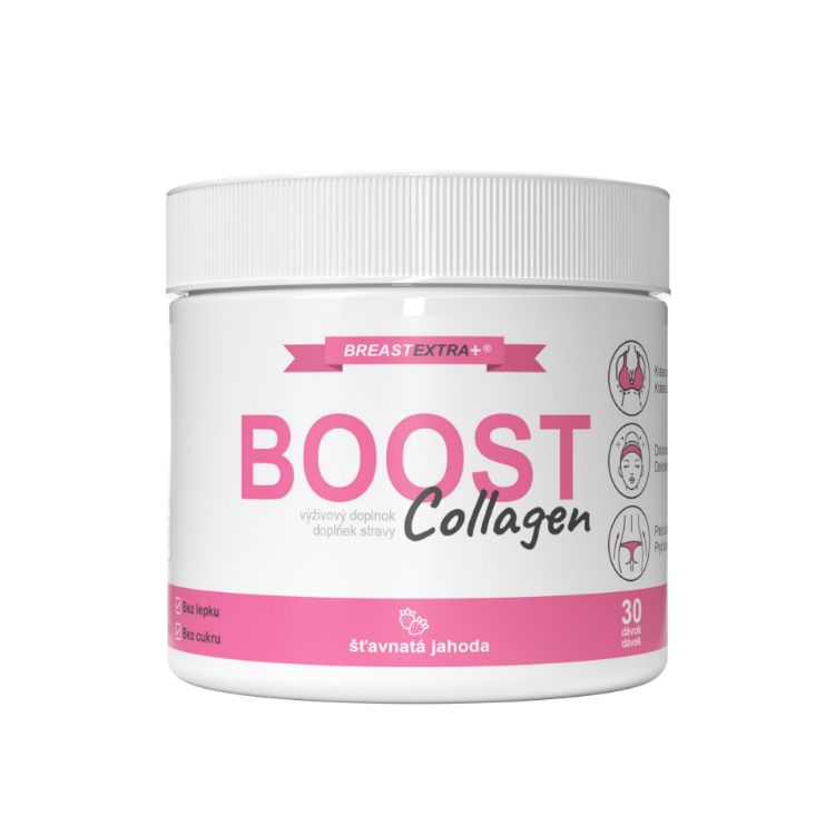 Kép BreastExtra+ BreastExtra BOOST Kollagén a tökéletes, telt keblekért és ragyogó bőrért – 30 adag