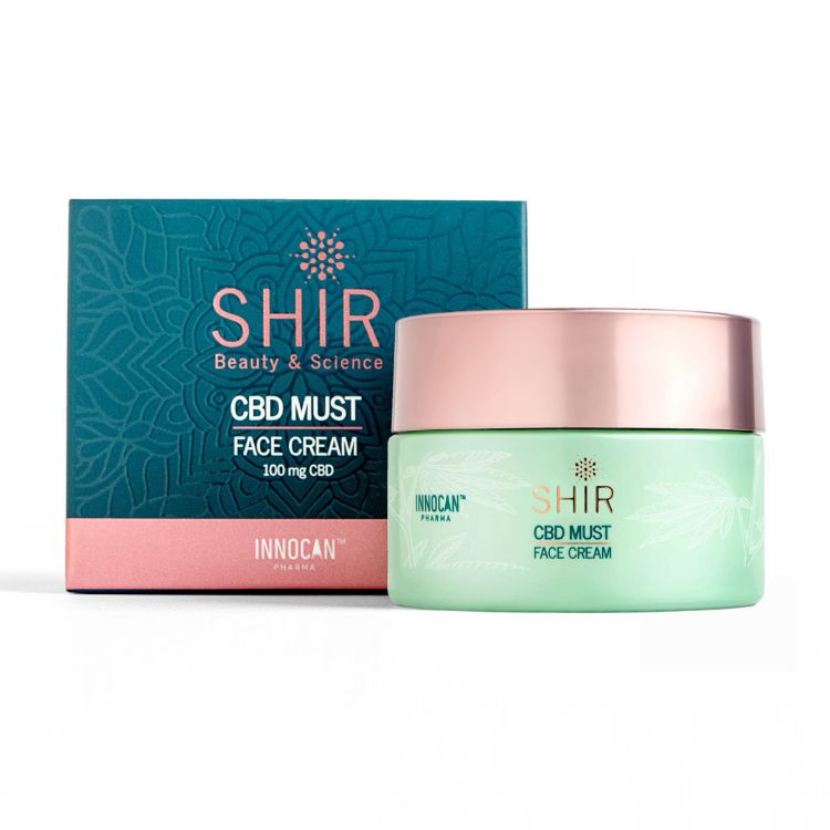 Kép CBD hidratáló arckrém ráncok ellen 50 ml – SHIR Beauty & Science