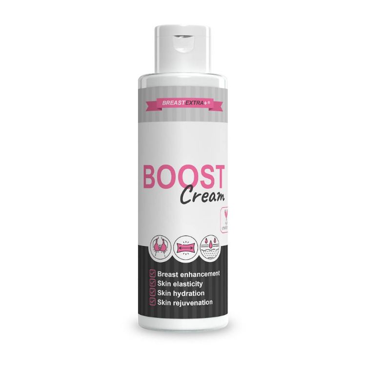 Kép BreastExtra+ BOOST Krém a női mellek feszesítésére és vonzerejének növelésére - 150 ml