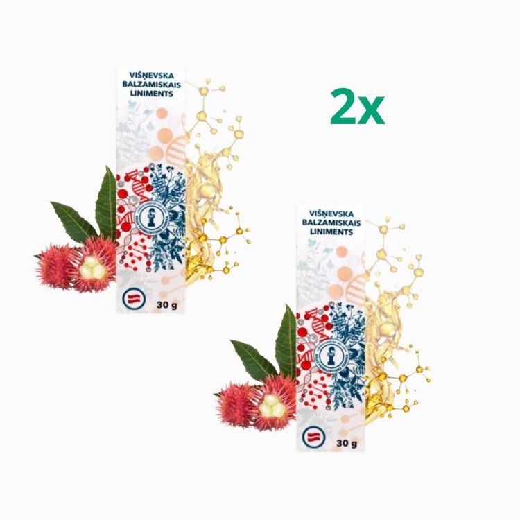 Kép Akciós készlet: 2x Vishnevsky Bőr Revitalizáló Balzsam - 30g - HealthNA