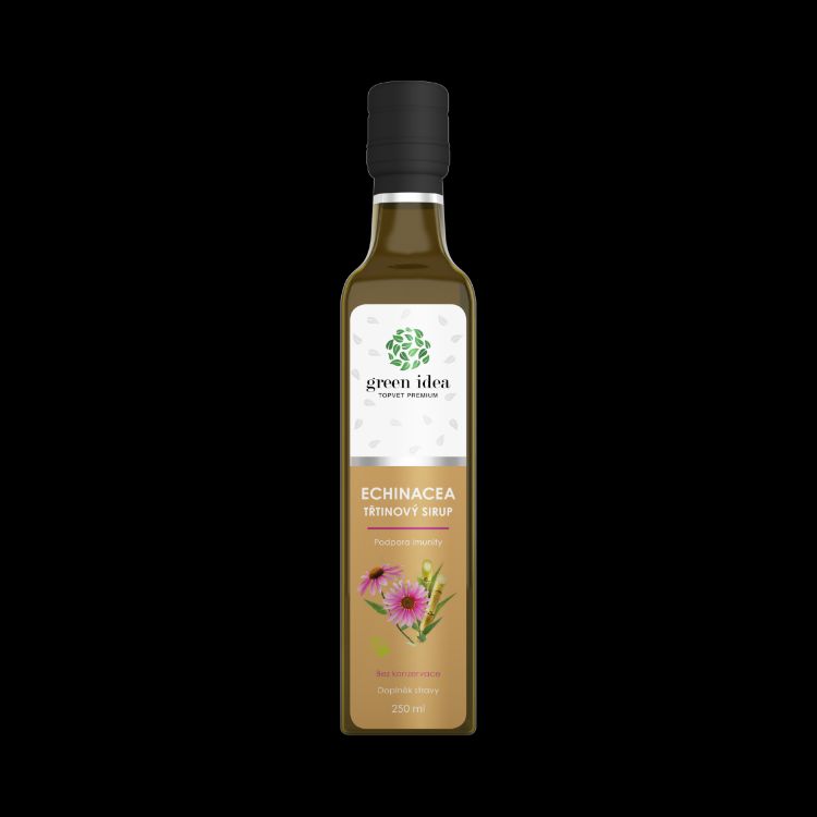 Kép Echinacea szirup - nádcukor 250 ml - Green idea