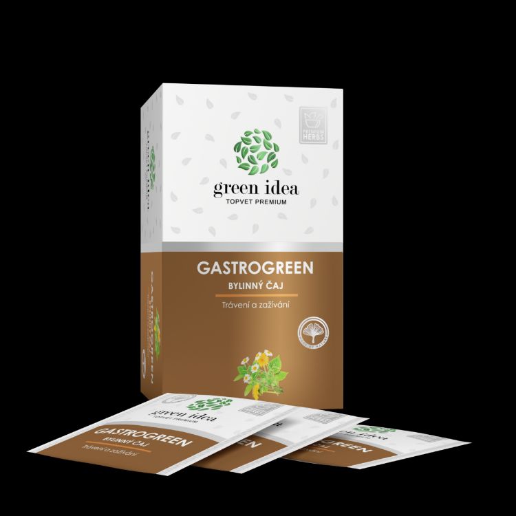 Kép Herbex Gastrogreen - gyógynövény tea 20 filter - Green idea