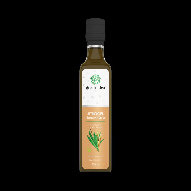 Kép Jitrocel szirup - nádcukor 250 ml - Green idea