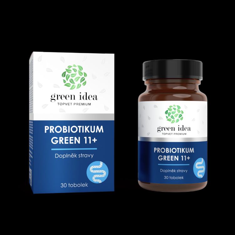 Kép Probiótikum GREEN 11+ kapszula 30 db - Green idea