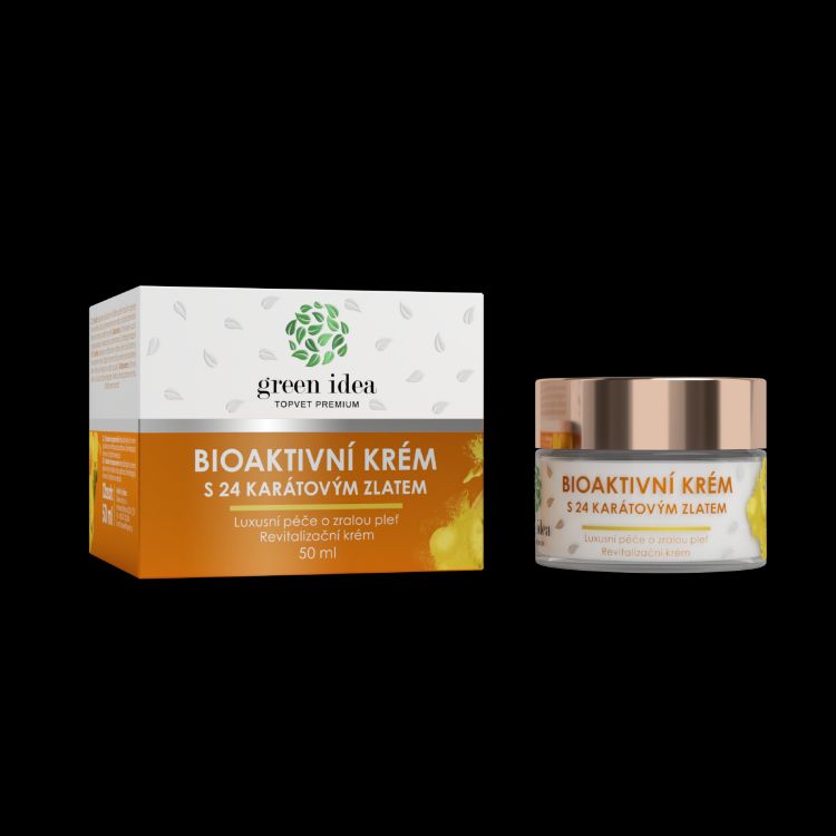 Kép Bioaktív krém 24 karátos arannyal 50 ml - Green idea