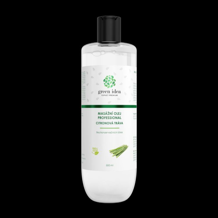 Kép Citromfű masszázsolaj 500 ml - Green idea
