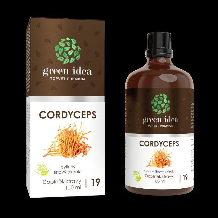 Kép Cordyceps tinktúra - cseppek 100 ml - Green idea