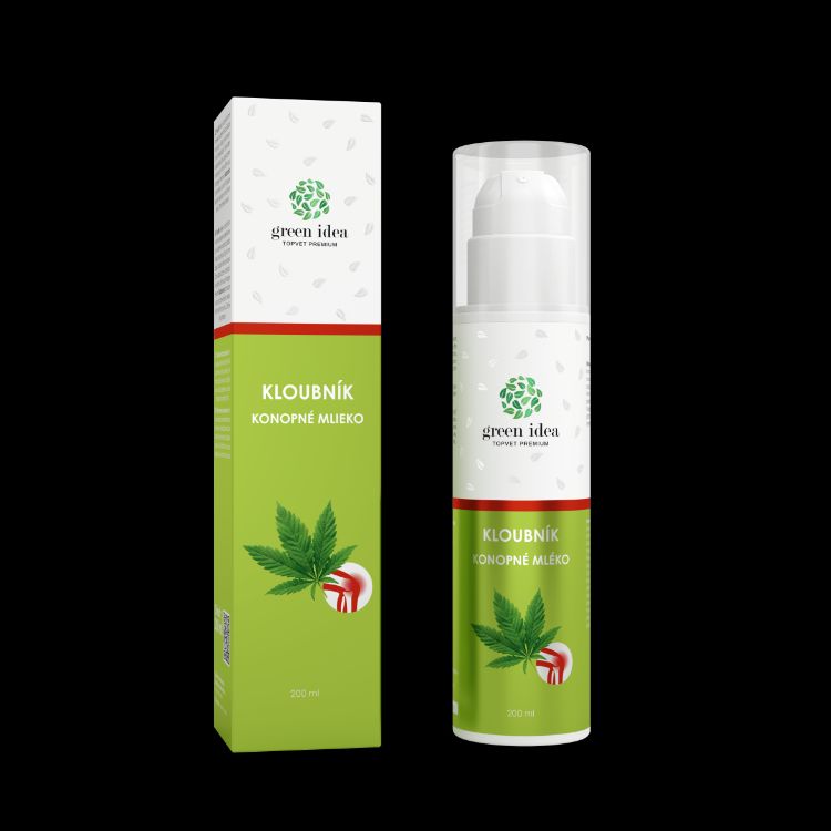 Kép Közös gyógynövény - kendertej 200 ml - Green idea