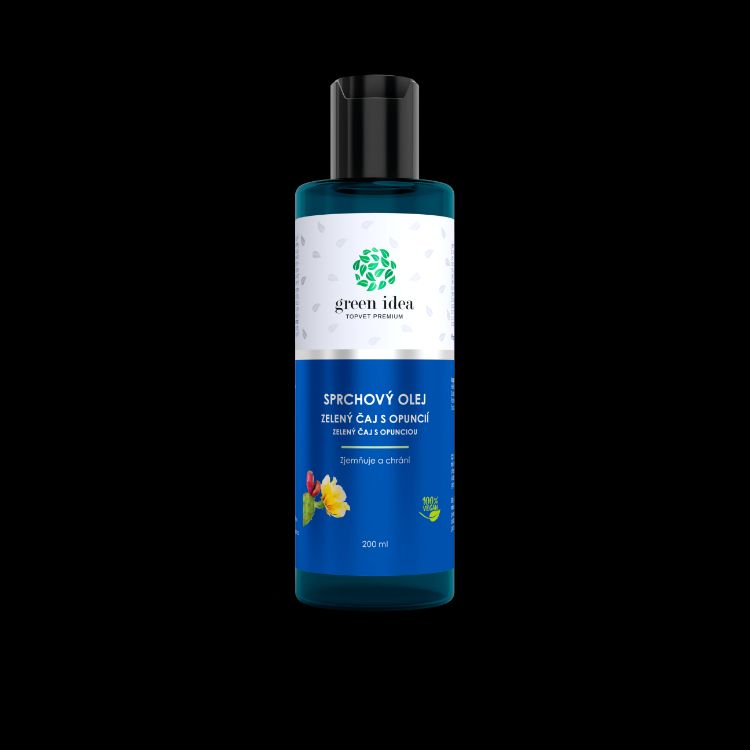 Kép Zuhanyolaj - Zöld tea opunciával 200 ml - Green idea