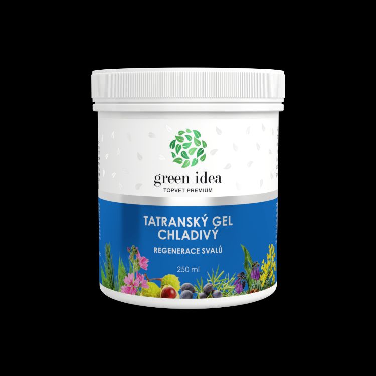 Kép Tatranský gyógyfüves gél - hűsítő 250 ml - Green idea