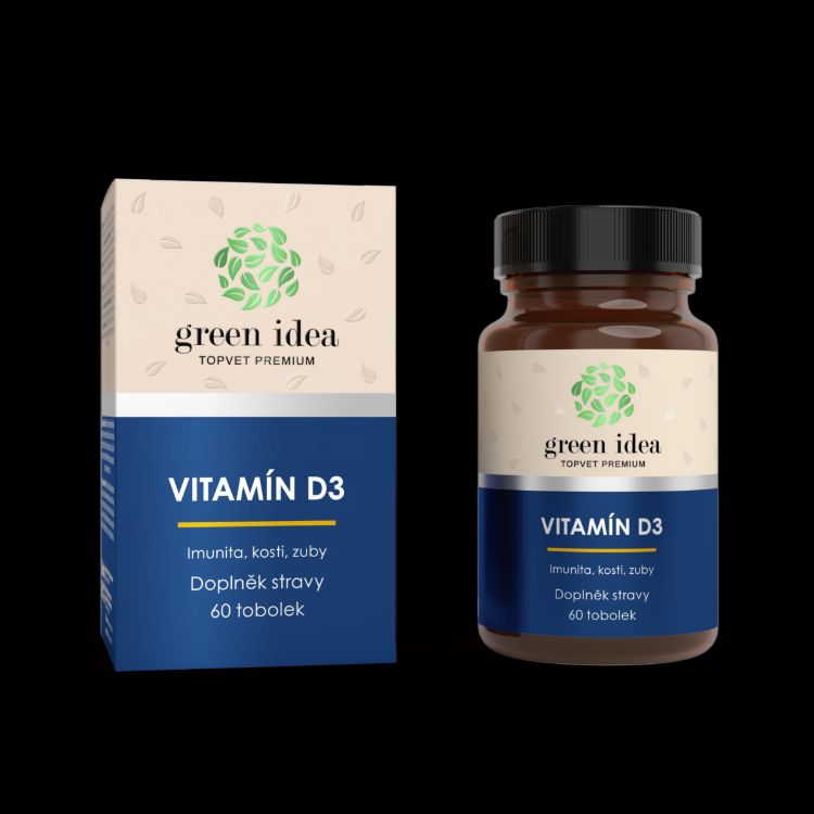 Kép D3 VITAMIN - kapszulák 60 db - Green idea